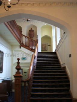 Horsley Towers Hotel grand staircase