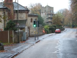 Entrance to Horsley Towers Hotel