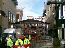 BAFTA red carpet lighting at the Royal Opera House 2009