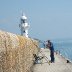 Fishing on the Harbour Wall, Mevagissey, Cornwall, 2006