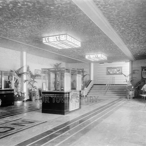 Foyer of Odeon Cinema, Kettlehouse, 1935