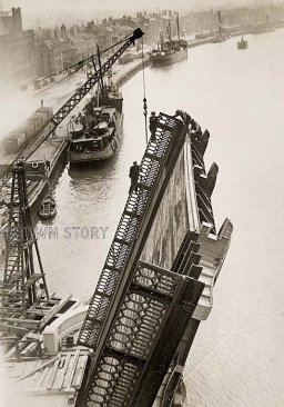 Opened Haven Bridge, Great Yarmouth, c. 1930