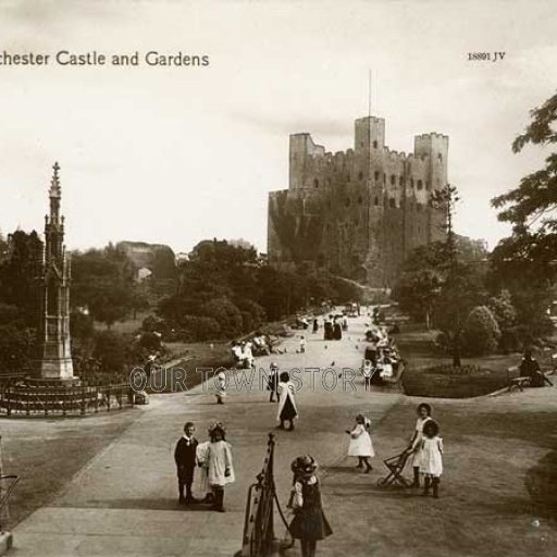 Rochester Castle Gardens, c. 1910s