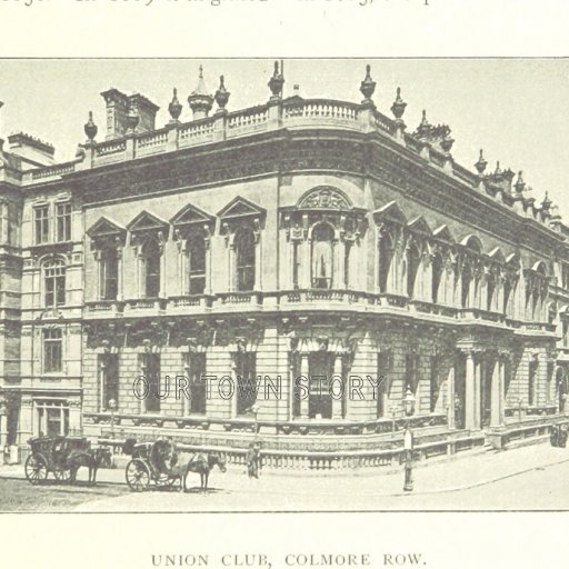 Union Club, Colmore Row, Birmingham, c. 1894