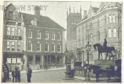 Queen Square, Wolverhampton, c. 1897