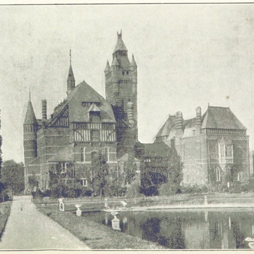 Memorial Theatre (Royal Shakespeare Theatre), Stratford-on-Avon, c. 1897