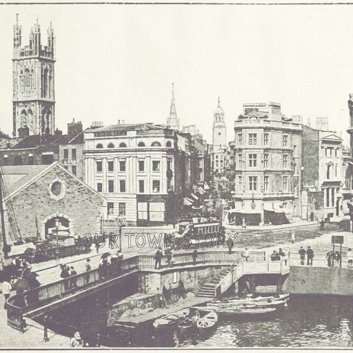The Drawbridge, Bristol, c. 1890