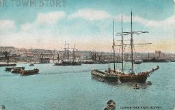 Chatham from the Medway, c. 1905