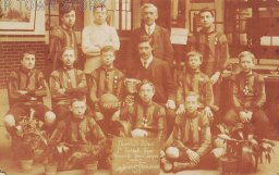 Downhills School Football Team, Tottenham, 1908