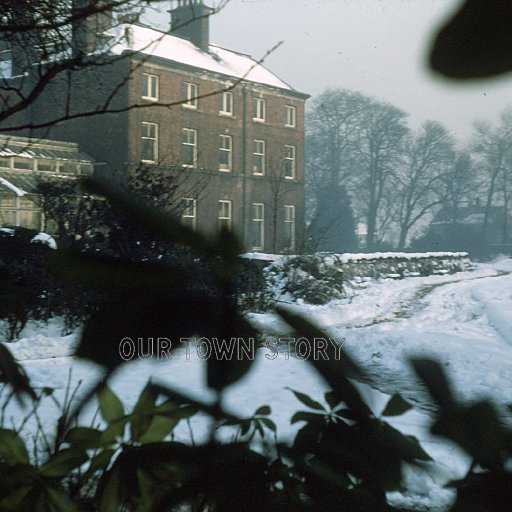Pennington Hall in snow, c. 1960s