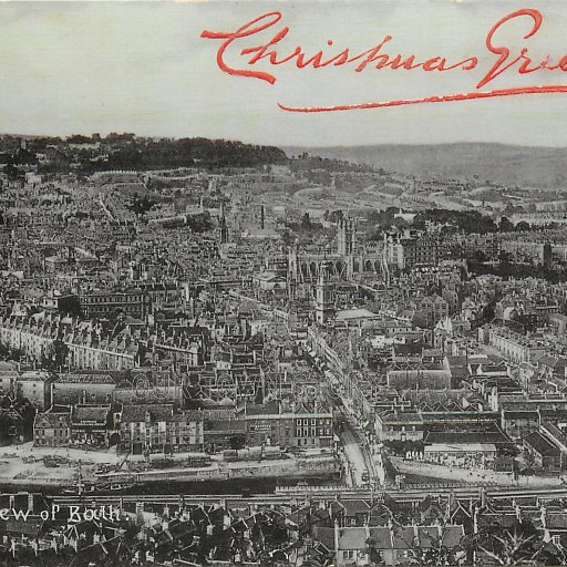 Christmas Greetings from Bath, 1905