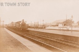 Locomotive 'Colossus', Harrow & Wealdstone Station, c. 1900