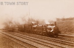 Locomotives 'Star' and 'Duchess of Lancaster' at Harrow & Wealdstone Station, c. 1900