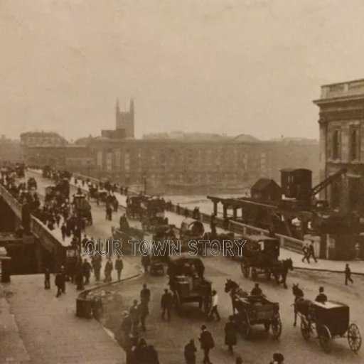 London Bridge, perhaps 1870s?