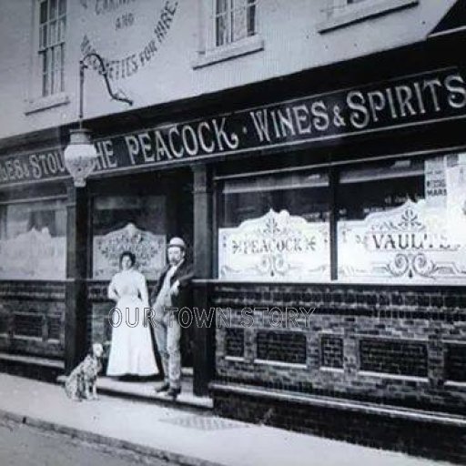 The Peacock Public House, Kettering, c. 1905