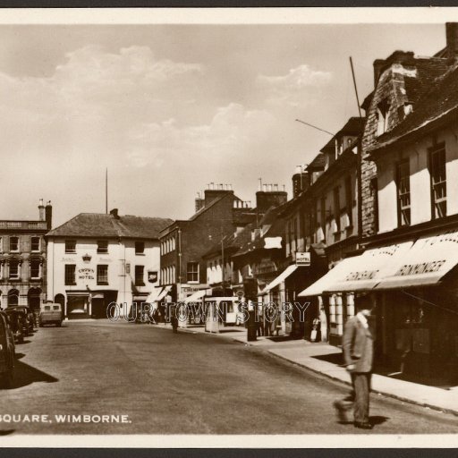Wimborne Square in the 1920s