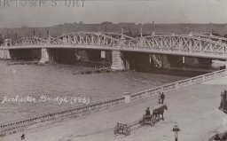 Rochester Bridge, Kent, c. 1917
