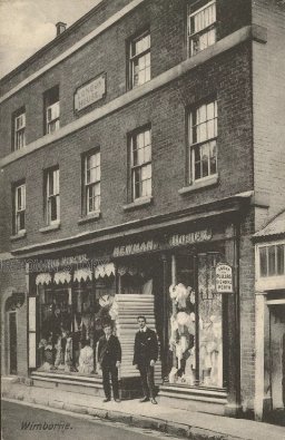 Newman's Shop, High Street, Wimborne Minster, c. 1900s