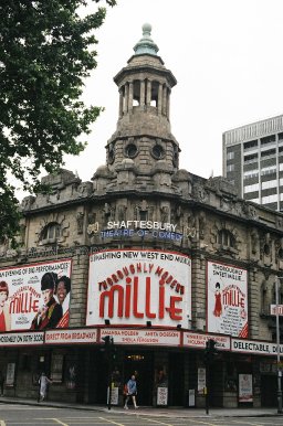 Thoroughly Modern Millie at the Shaftesbury Theatre