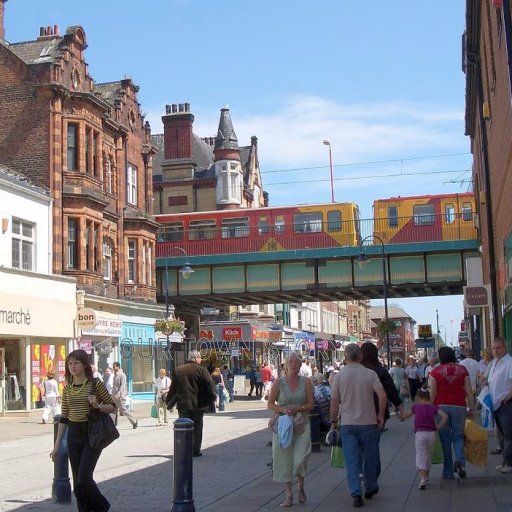 King St South Shields with Metro