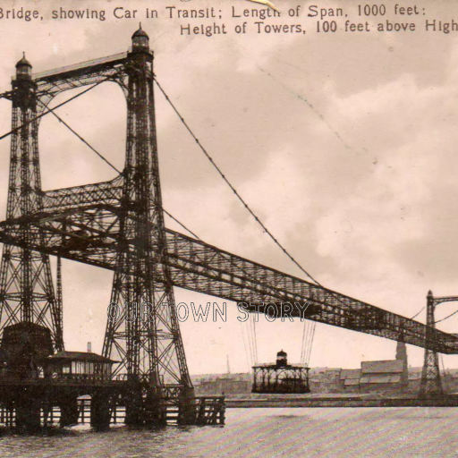 Transporter Bridge, Runcorn/Widnes, Cheshire, c. 1915
