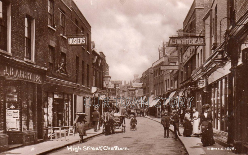 High Street, Chatham, C. 1900s Gallery Iamtimbo Our Town Story