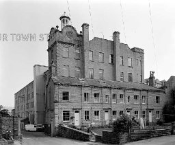 Brookroyd Mill & Brookroyd Terrace, Elland, 1986