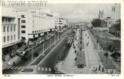 Royal Parade, Plymouth, c. 1955