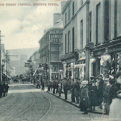 High Street, Merthyr Tydfil, 1904