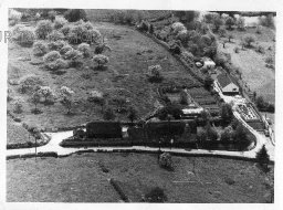 Aerial photograph taken by the RAF, Ugford,1964