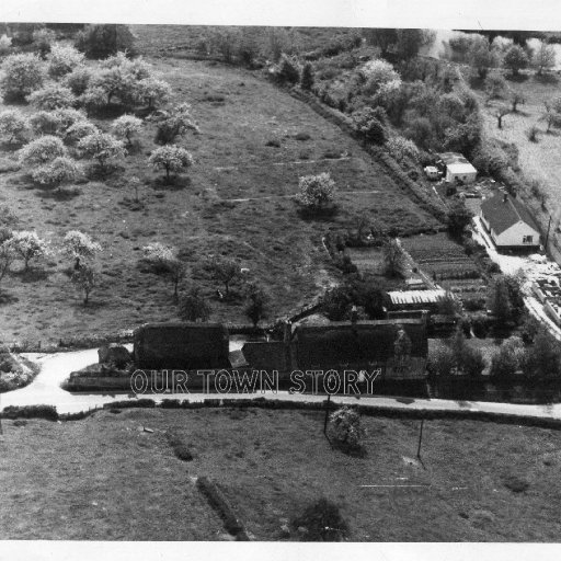 Aerial photograph taken by the RAF, Ugford,1964