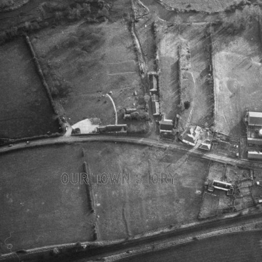 Ugford from the air - 1978