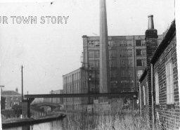 Mather Lane Mill, Leigh, late 1970s