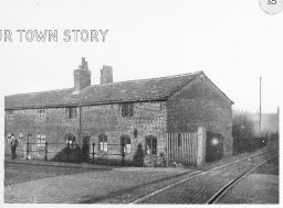 Cottages at Parsonage Colliery, Leigh, Date Unknown