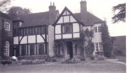 The outside of the Great Hall, Stubbings Manor, 1950's