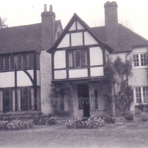 The outside of the Great Hall, Stubbings Manor, 1950's