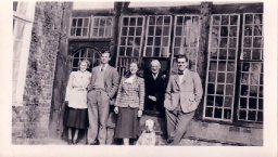 My Family at Stubbings Manor. 1950's