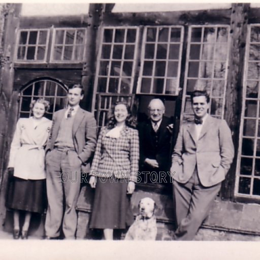 My Family at Stubbings Manor. 1950's