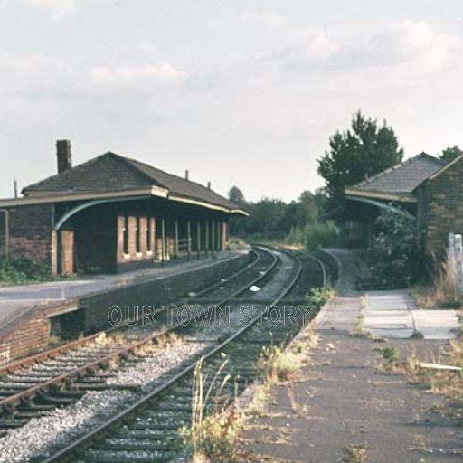 Railway Pictures, Wimborne Minster, 1974