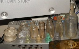 Small Bottles, Voctorian Bottle dump, 