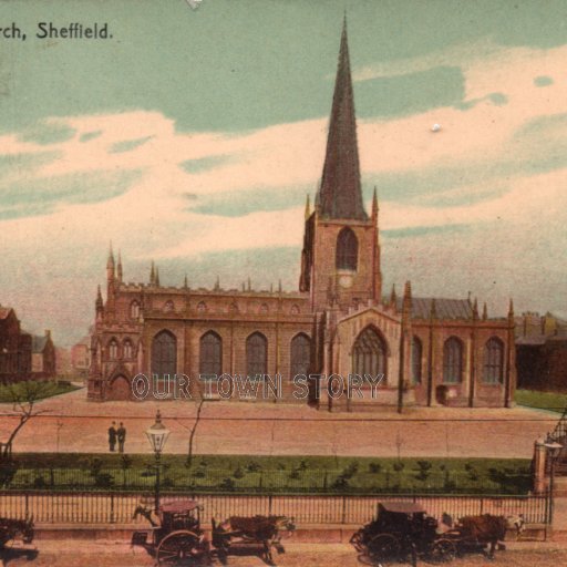 The Parish Church, Sheffield 1908