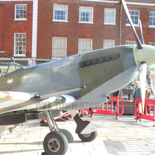 Wimborne Minster - A Spitfire, 2014