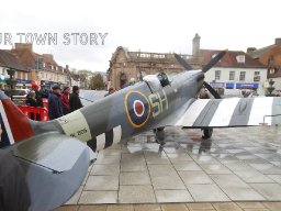 Spitfire in Wimborne, 2014