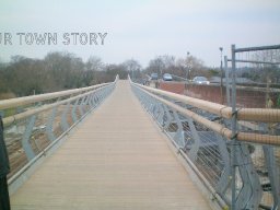 The new bridge, Wimborne Minster, 2008