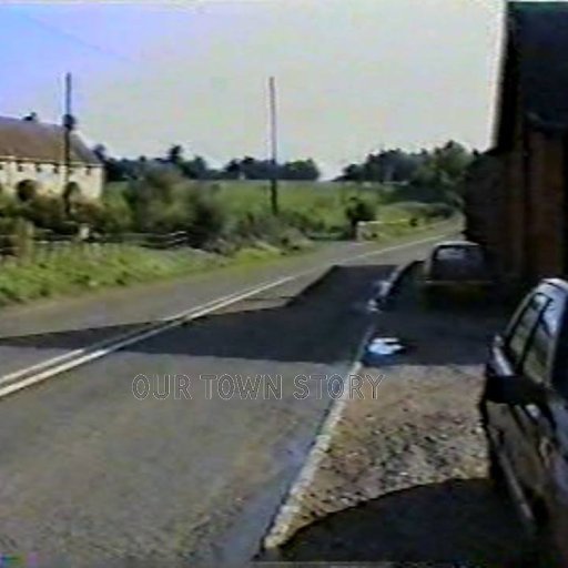 The old White Cottages, Ugford 1989