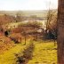 A view down the public footpath, Ugford, Late 1980's