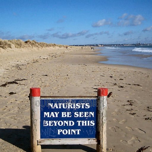 Studland Beach in Dorset - 2003