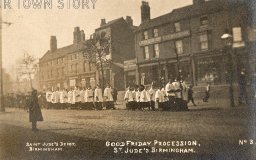 Good Friday Procession, St Jude's, Birmingham, Date Unknown