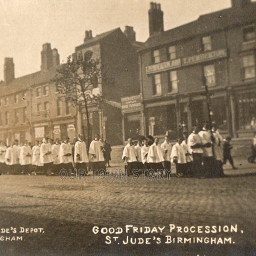 Good Friday Procession, St Jude's, Birmingham, Date Unknown