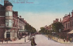 Looking down Lumley Road towards the Seafront, Skegnes, c. 1900